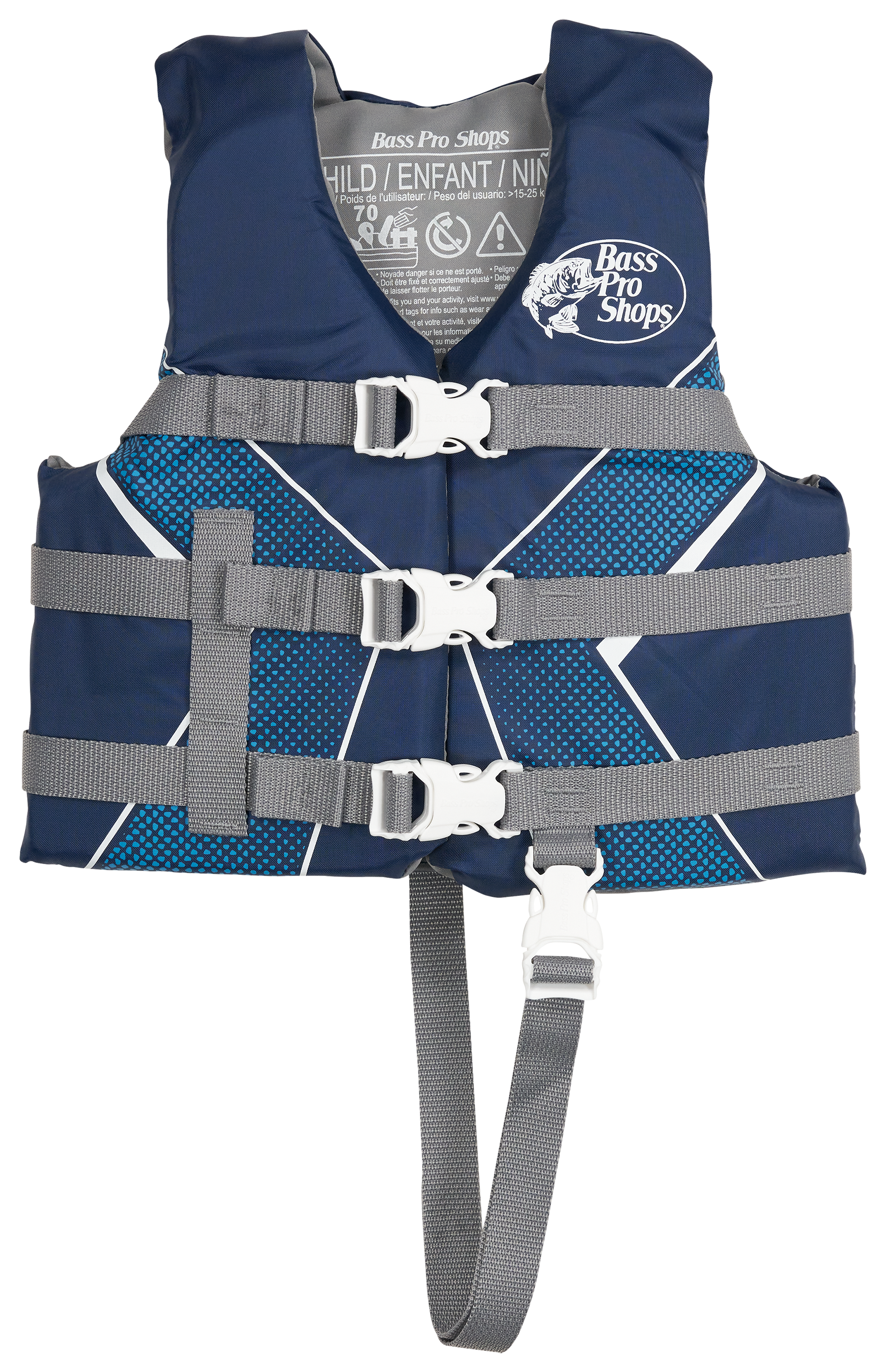 Bass Pro Shops Recreational Life Jacket for Kids - Blue | Cabela's